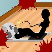 Stickman Crime in the Gym icon