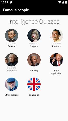 Famous People - Photo Quiz screenshot 1