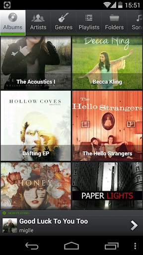 PlayerPro Music Player Legacy 1 تصوير الشاشة