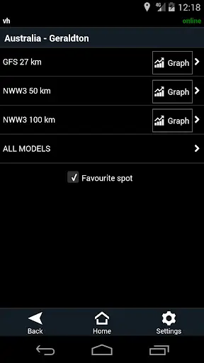 Windguru Old screenshot 3