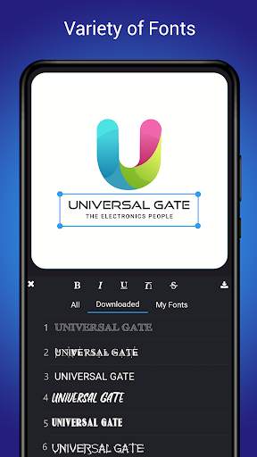 Logo maker Design Logo creator screenshot 5