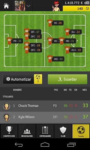 Striker Manager 2016 (fútbol) screenshot 3