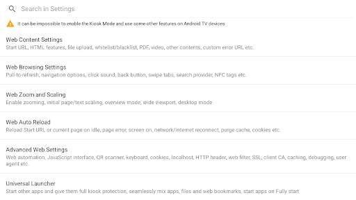 Fully Kiosk Browser & Lockdown screenshot 27