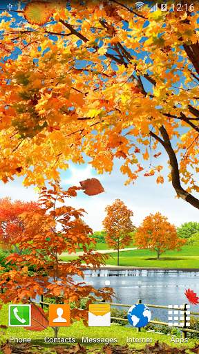 Autumn Pond Live Wallpaper screenshot 4