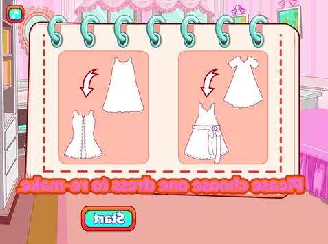 Games Girls Sewing dress screenshot 3