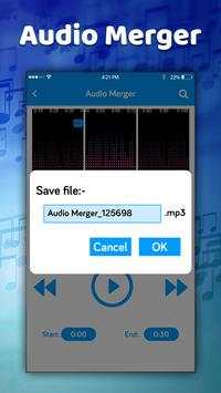 MP3 Audio Merger and Cutter screenshot 3