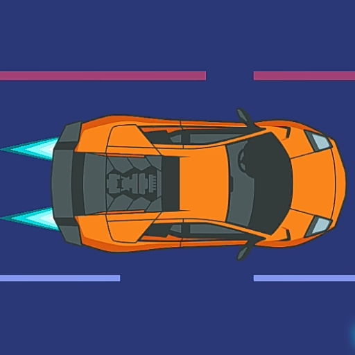 Car racing icon