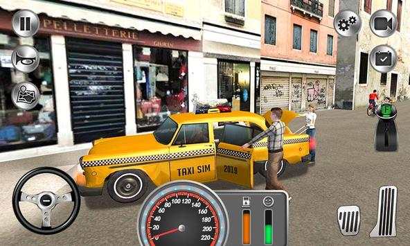 Taxi Driving Game - City Taxi Driver Simulator 3D screenshot 1