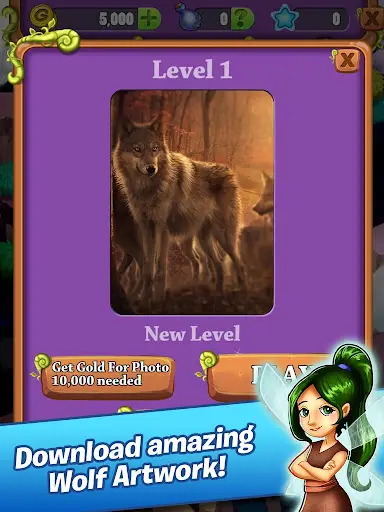 Hidden Mahjong: Wolves screenshot 6