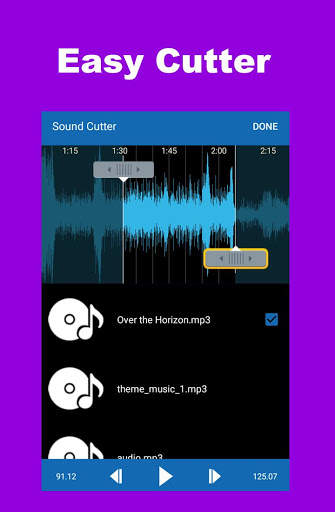 MP3 Cutter and Audio Cutter screenshot 5