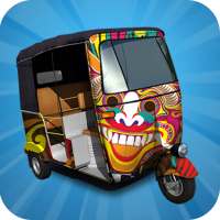 US Rickshaw Driver: Offroad Rickshaw Games 2018