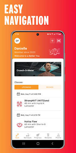 Crunch Fitness screenshot 1