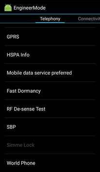 Mediatek engineering mode app screenshot 3