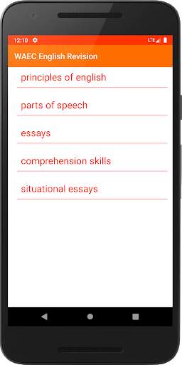 English Revision screenshot 2