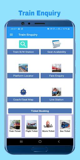 Train Enquiry, Live Train Status,Fare & PNR Status screenshot 2