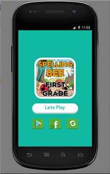 Spelling bee for first grade screenshot 1