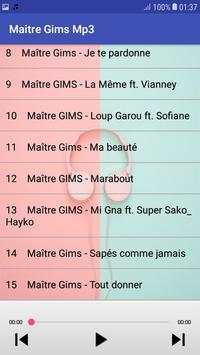 Maitre Gims 2019 (sans internet) screenshot 4