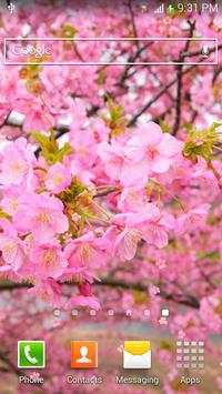 Sakura Live Wallpaper screenshot 1
