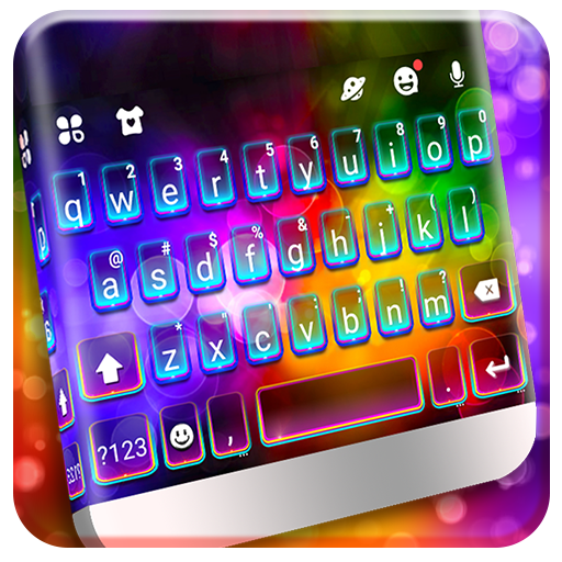 Color Light Flash कीबोर्ड थीम आइकन