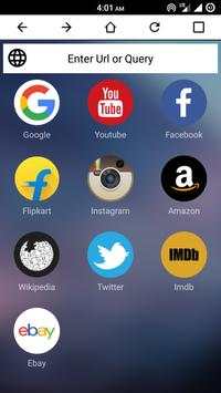 Hash Browser -A lightweight Internet browser screenshot 1