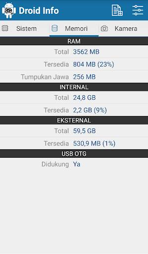 Droid Hardware Info screenshot 5