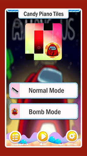 Among Us imposter Piano Tiles Music screenshot 3