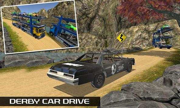 Derby Car Transport Truck Sim screenshot 3