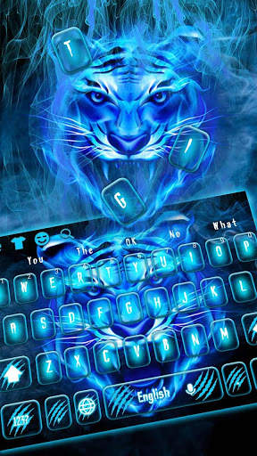 Blue Tiger Keyboard screenshot 1