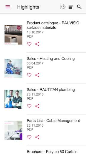 REHAU Docs App screenshot 1