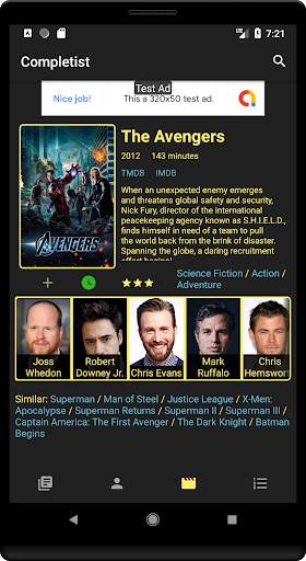 Completist - Movie/TV Checklist & Ranker screenshot 8