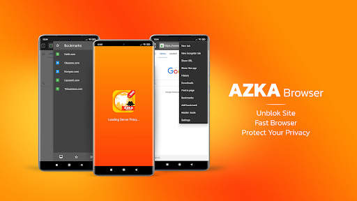Azka Browser PRO screenshot 1