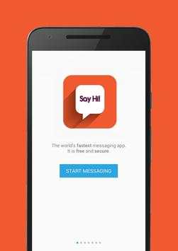 Chat meet and SayHi screenshot 1