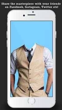 Stylish Man Photo Suit screenshot 5