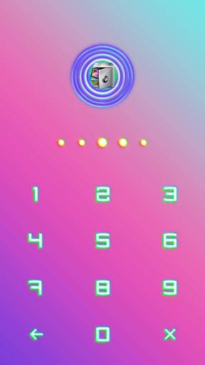 AppLock Live Theme Abstract screenshot 2