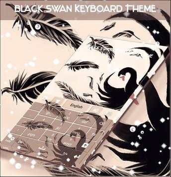 Black Swan Keyboard Theme screenshot 5