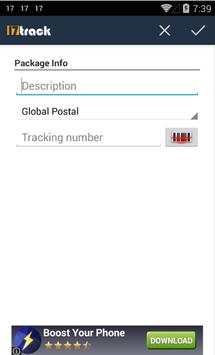 17 track [Package Tracker] скриншот 5
