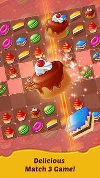 Yummy Cake Swap - Match 3 Game screenshot 1