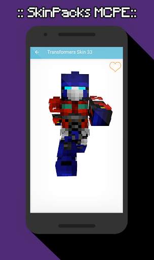 SkinPacks Transforrmers for Minecraft screenshot 5