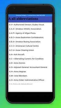 Abbreviation Dictionary~(2019 Update app) screenshot 6