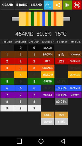 Resistor Calculator screenshot 3