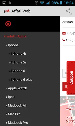 Affari Web Store screenshot 2