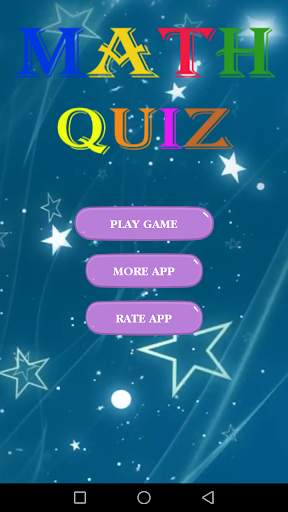 Math Games - Math Quiz For Kids screenshot 2