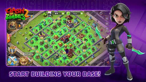 Clash of Zombies : Zombiecraft screenshot 1