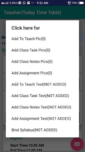 TG Teacher screenshot 2