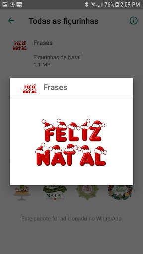 Figurinhas de Natal -   WAStickerApps screenshot 1