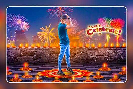 Happy Diwali Photo Frame - Diwali Photo Editor screenshot 3