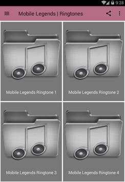 Mobile Legends | Ringtones screenshot 1