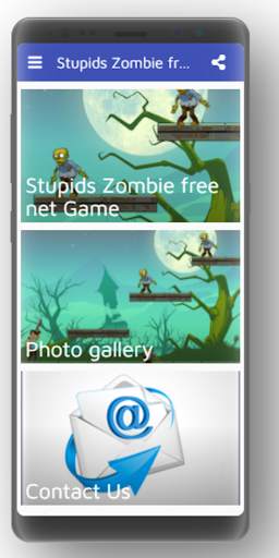 Stupids Zombie free net Game screenshot 1