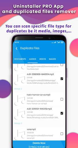 Uninstaller PRO App and duplicate files remover screenshot 5