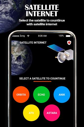 Satellite Internet Prank App screenshot 1